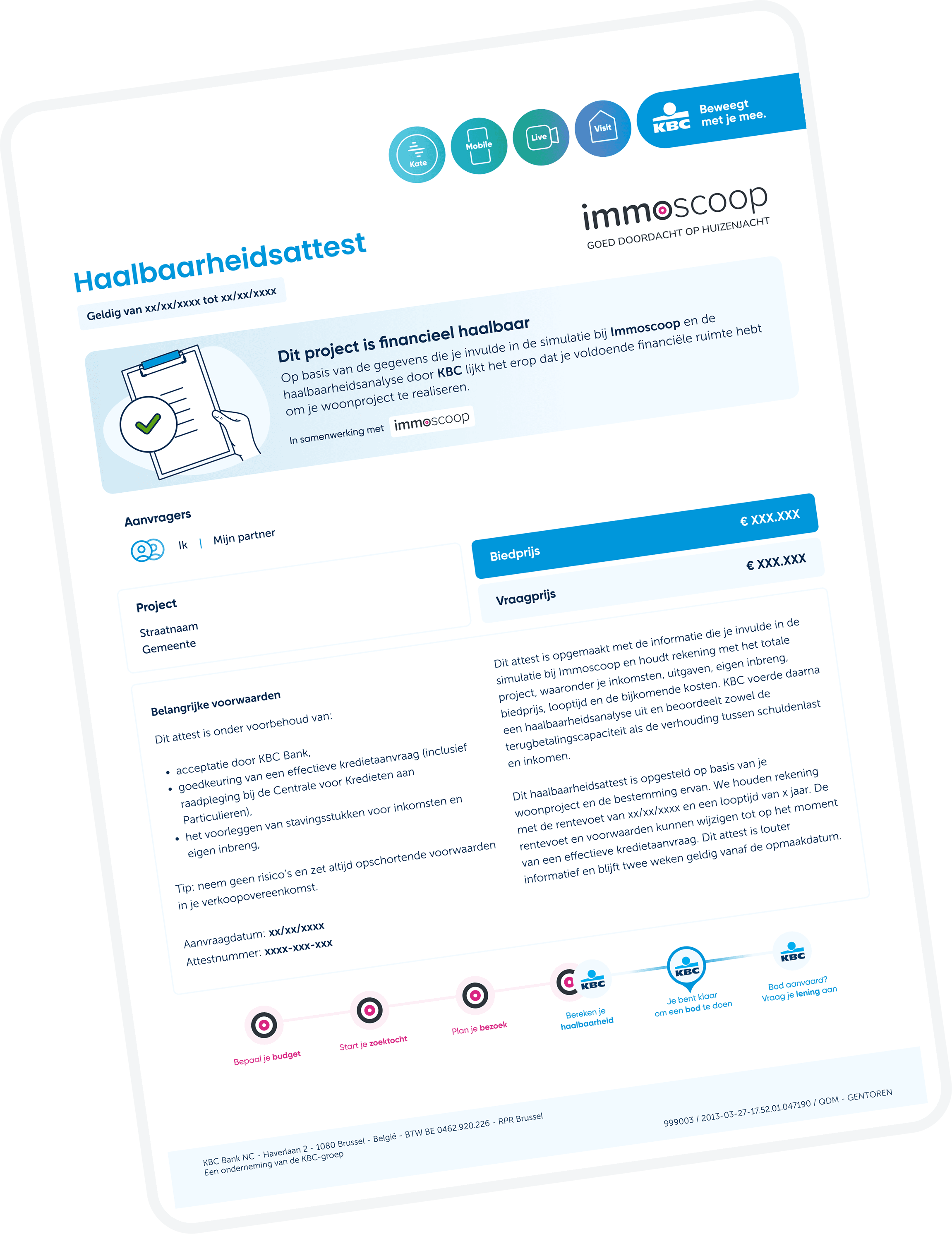 Exemple de certificat de réalisabilité